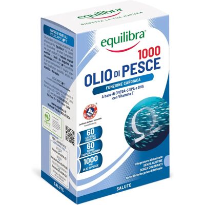 Aceite de Pescado 1000 de Equilibra - Apoyo para Corazón y Cerebro Aceite de Pescado 1000 de Equilibra - Apoyo para Corazón y Cerebro