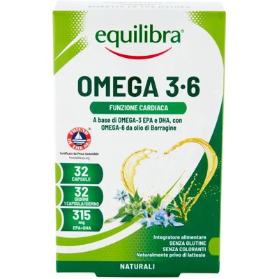 Equilibra Omega 3-6 - Apoyo Cardiovascular Equilibra Omega 3-6 - Apoyo Cardiovascular