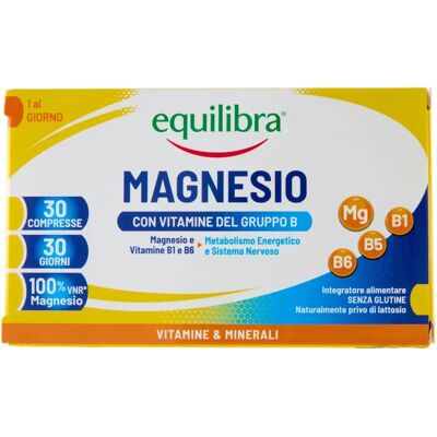Equilibra Magnesio 30 Compresse - Sistema Immunitario & Nervoso Equilibra Magnesio 30 Compresse - Sistema Immunitario & Nervoso