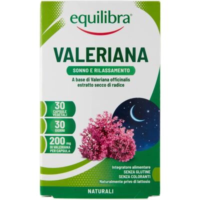 Equilibra Valeriana Relax - Supporto Sonno Stress Integratore Alimentare Equilibra Valeriana Relax - Supporto Sonno Stress Integratore Alimentare