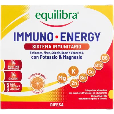 Equilibra Potassio & Magnesio 14 Bustine - Supporto Immunitario Equilibra Potassio & Magnesio 14 Bustine - Supporto Immunitario