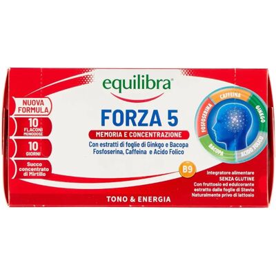 Equilibra Forza 5 Supporto Memoria - Integratore Alimentare Equilibra Forza 5 Supporto Memoria - Integratore Alimentare