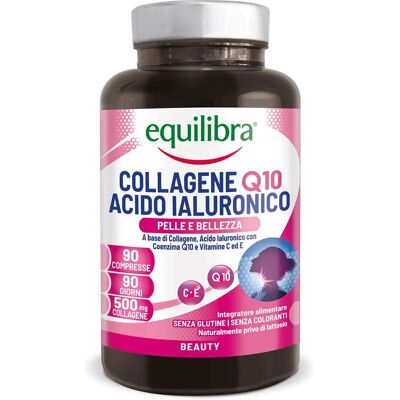 Equilibra Collagène Q10 Acide Hyaluronique - Complément Alimentaire - Publicité Equilibra Collagène Q10 Acide Hyaluronique - Complément Alimentaire - Publicité