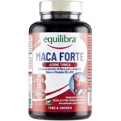 Equilibra Maca Forte - Apoya Energía y Estrés - 90 Comprimidos Equilibra Maca Forte - Apoya Energía y Estrés - 90 Comprimidos