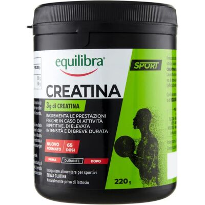 Equilibra Creatina - Integratore Energia per Sportivi - 220g Equilibra Creatina - Integratore Energia per Sportivi - 220g