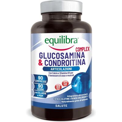 Equilibra Complexe de Glucosamine et Chondroïtine - Complément Alimentaire - Publicité Equilibra Complexe de Glucosamine et Chondroïtine - Complément Alimentaire - Publicité