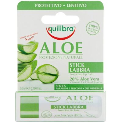 Equilibra Aloe Stick Labbra - Baume à lèvres - Protection & Apaisement - 5,5ml - Publicité Equilibra Aloe Stick Labbra - Baume à lèvres - Protection & Apaisement - 5,5ml - Publicité