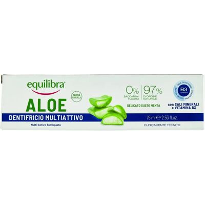 Equilibra Aloe Vera Dreifachwirkung Zahnpasta - Zahnpasta Equilibra Aloe Vera Dreifachwirkung Zahnpasta - Zahnpasta