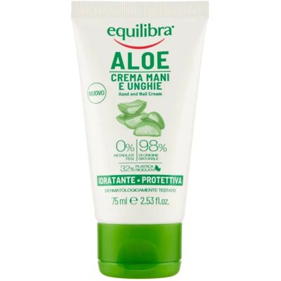 EQUILIBRA Crème Mains et Ongles à l'Aloe - Hydratante et Protectrice - Publicité EQUILIBRA Crème Mains et Ongles à l'Aloe - Hydratante et Protectrice - Publicité