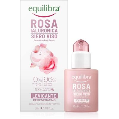 Equilibra Rosen Glättendes Serum mit Hyaluronsäure - Gesichtspflege Equilibra Rosen Glättendes Serum mit Hyaluronsäure - Gesichtspflege