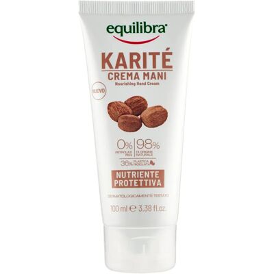 Crema Mani al Burro di Karité Equilibra - Nutriente e Protettiva Crema Mani al Burro di Karité Equilibra - Nutriente e Protettiva