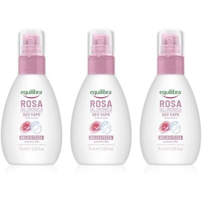 Equilibra Rosa Hyaluronsäure Deodorant Spray - Deodorant Spray Equilibra Rosa Hyaluronsäure Deodorant Spray - Deodorant Spray
