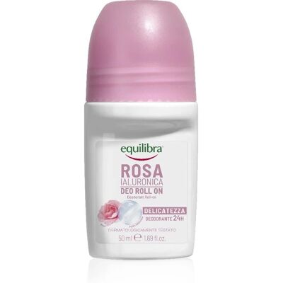 Equilibra Rosa Ialuronica Deodorant - Für Empfindliche Haut, 50 ml Equilibra Rosa Ialuronica Deodorant - Für Empfindliche Haut, 50 ml