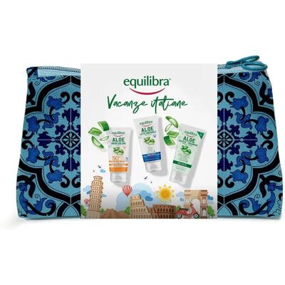 Kit de protection solaire Equilibra SPF 50+ pour peau sensible Kit de protection solaire Equilibra SPF 50+ pour peau sensible