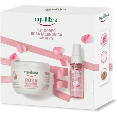 Coffret Soin Corps Equilibra - Acide Hyaluronique & Nourrissant - 300ml + 50ml Coffret Soin Corps Equilibra - Acide Hyaluronique & Nourrissant - 300ml + 50ml