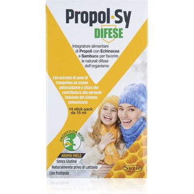 Syrio Propol Sy-Difese - Supporto immunitario - 14 sticks Syrio Propol Sy-Difese - Supporto immunitario - 14 sticks