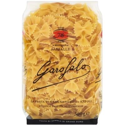 Pâtes Farfalle Garofalo 500g - Pâtes - Publicité Pâtes Farfalle Garofalo 500g - Pâtes - Publicité