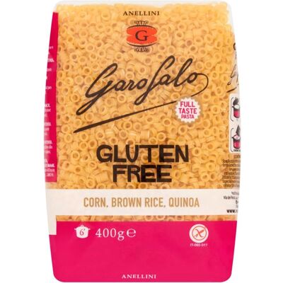 Pasta senza glutine Garofalo Anellini - 400g Pasta senza glutine Garofalo Anellini - 400g
