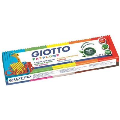 Giotto Patplume 50g Mehrfarbige Modelliermasse - Modellier Clay Giotto Patplume 50g Mehrfarbige Modelliermasse - Modellier Clay