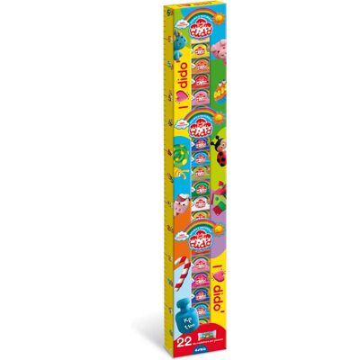 F.I.L.A. 349800 Argile à modeler - Multicolore - 22 pièces - Publicité F.I.L.A. 349800 Argile à modeler - Multicolore - 22 pièces - Publicité