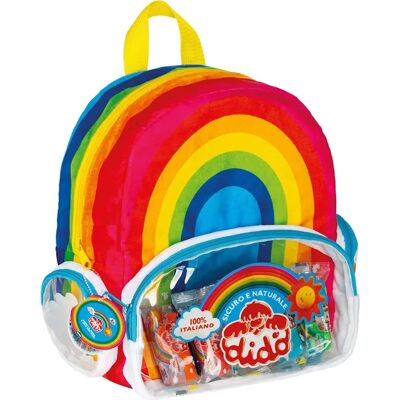 Fila Dido Zaino Arcobaleno - Colorato, 700g, Cintura Regolabile - Zaino Fila Dido Zaino Arcobaleno - Colorato, 700g, Cintura Regolabile - Zaino