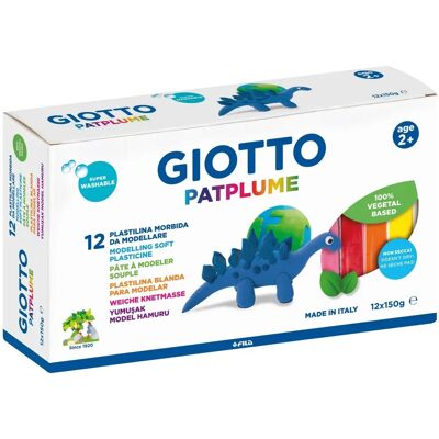 Giotto Patplume 150g - Argile à modeler - Publicité Giotto Patplume 150g - Argile à modeler - Publicité