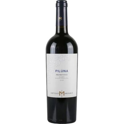 Castello Monaci Piluna Vin Rouge Primitivo - Rouge - Publicité Castello Monaci Piluna Vin Rouge Primitivo - Rouge - Publicité
