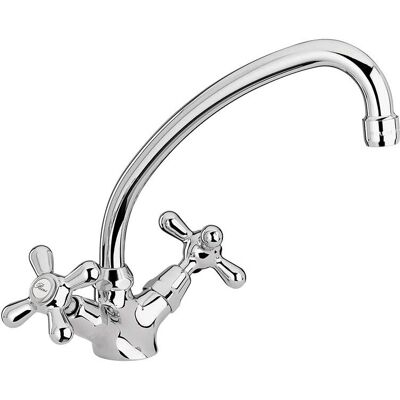Miscelatore monoforo cucina in cromo - Paini Miscelatore monoforo cucina in cromo - Paini