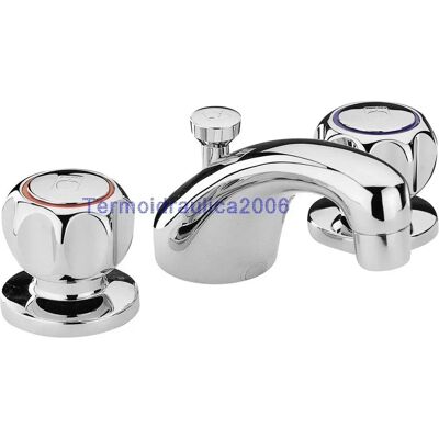 Paini France - Mezclador de lavabo de 3 orificios - Serie Arno Paini France - Mezclador de lavabo de 3 orificios - Serie Arno