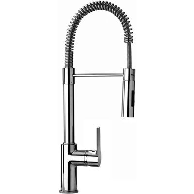 Paini France - Grifo de cocina con manguera ajustable - Cromo Paini France - Grifo de cocina con manguera ajustable - Cromo