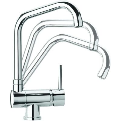 Paini France - Miscelatore monocomando con becco girevole - Cromo Paini France - Miscelatore monocomando con becco girevole - Cromo