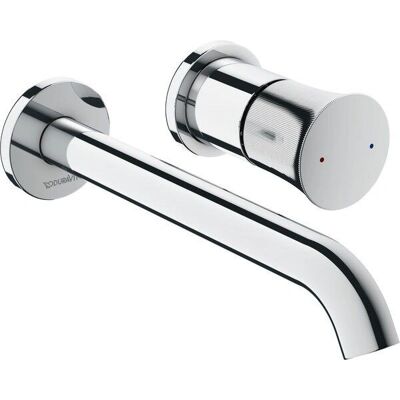 Duravit White Tulip Einhebel-Waschtischmischer Wandmontage - Ausladung 225 mm Duravit White Tulip Einhebel-Waschtischmischer Wandmontage - Ausladung 225 mm