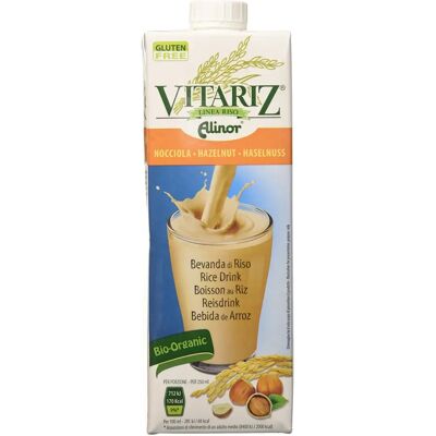 Bebida de Arroz y Avellanas Vitariz 1L - Bebida Vegetal Bebida de Arroz y Avellanas Vitariz 1L - Bebida Vegetal