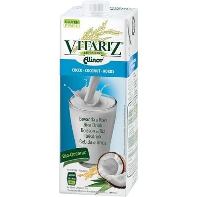 Bebida de Arroz y Coco Vitariz - Orgánica, Sin Lactosa - 1L Bebida de Arroz y Coco Vitariz - Orgánica, Sin Lactosa - 1L