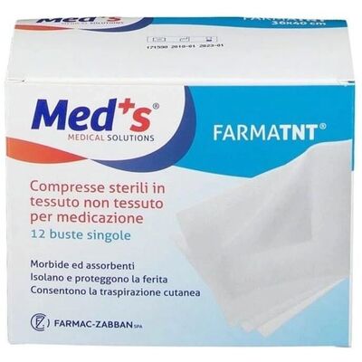 Farmac-Zabban Garza Non Tessuta Sterile 5x5cm - Garza Medica Farmac-Zabban Garza Non Tessuta Sterile 5x5cm - Garza Medica
