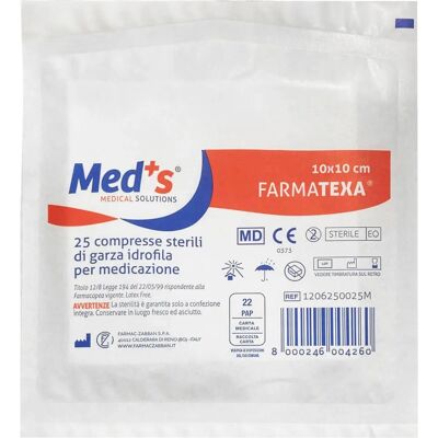 FARMAC-ZABBAN SPA Garza Sterile 10x10cm FARMAC-ZABBAN SPA Garza Sterile 10x10cm