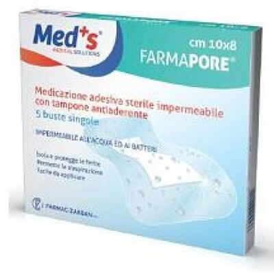 Farmac Zabban Cerotto Adesivo Sterile Impermeabile - 10x15cm Farmac Zabban Cerotto Adesivo Sterile Impermeabile - 10x15cm