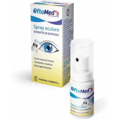 Spray Oculare Oftamed con Estratto di Eufrasia - Cura sensibile Spray Oculare Oftamed con Estratto di Eufrasia - Cura sensibile