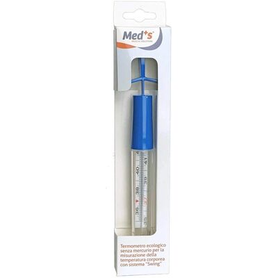 Termometro Clinico Ecologico Senza Mercurio di Meds Termometro Clinico Ecologico Senza Mercurio di Meds
