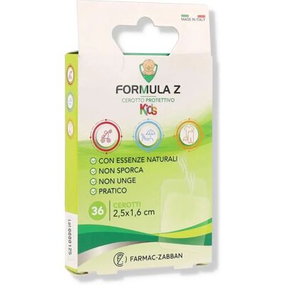 Farmac Zabban Farmula Z Patch Citronnelle Anti-Moustiques - Publicité Farmac Zabban Farmula Z Patch Citronnelle Anti-Moustiques - Publicité