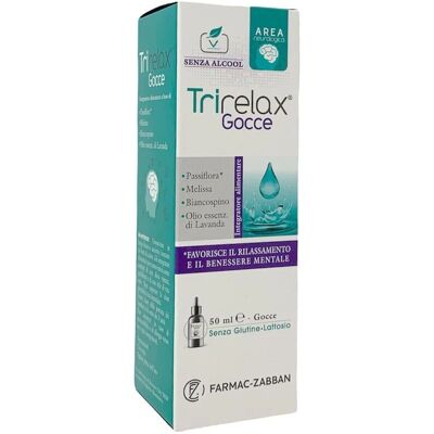 Farmac Zabban Trirelax - Integratore per Benessere Mentale - 50ml Farmac Zabban Trirelax - Integratore per Benessere Mentale - 50ml