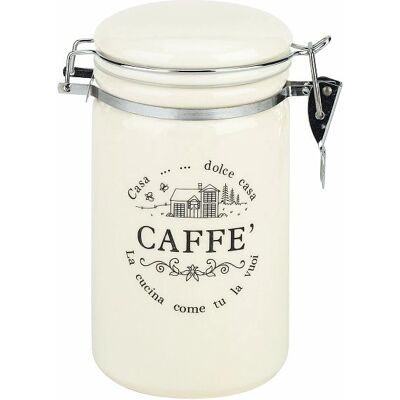 Tognana DC1AP434898 Keramik Kaffee jar - Weiß Tognana DC1AP434898 Keramik Kaffee jar - Weiß