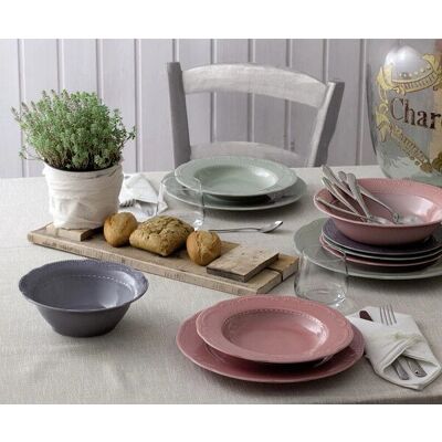Andrea Fontebasso - VW000280792 - Rosa - 28cm - Piatto da cena Andrea Fontebasso - VW000280792 - Rosa - 28cm - Piatto da cena