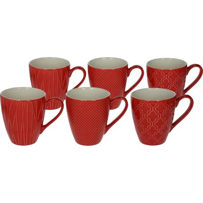 Tognana Porcellane - RE114430798 - Rojo - 43 cl - Taza Tognana Porcellane - RE114430798 - Rojo - 43 cl - Taza