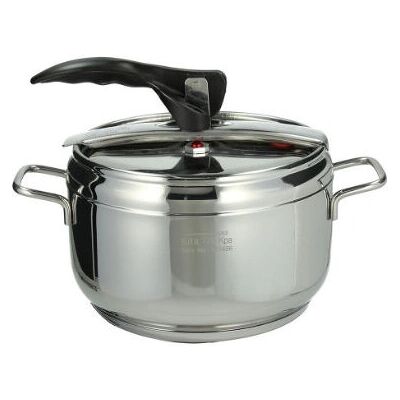 Tognana Porcellane V5458J2INOX - Olla a presión - 5 L - Negro, Acero inoxidable Tognana Porcellane V5458J2INOX - Olla a presión - 5 L - Negro, Acero inoxidable