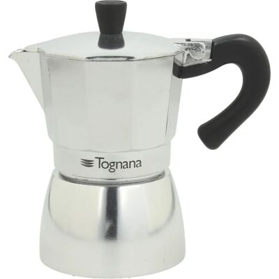 Tognana V4430161ALL - Negro, Plata - Cafetera Moka Tognana V4430161ALL - Negro, Plata - Cafetera Moka