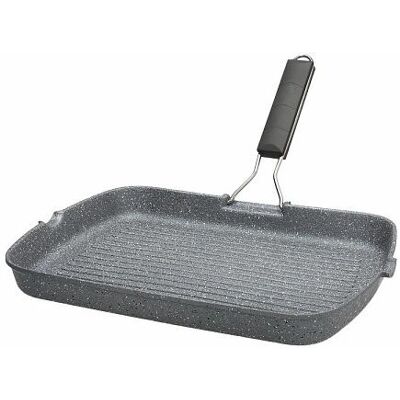 Tognana Porcellane WI758BDAMNF Rechteckige Pfanne - Aluminium, Schwarz, Grau, Antihaft Tognana Porcellane WI758BDAMNF Rechteckige Pfanne - Aluminium, Schwarz, Grau, Antihaft