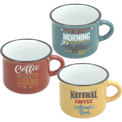 Tognana Porcellane - DL11510M035 - Multicolore - Mug - Publicité Tognana Porcellane - DL11510M035 - Multicolore - Mug - Publicité