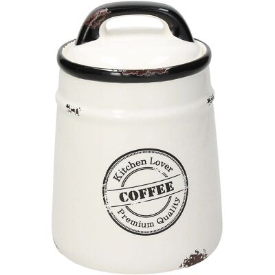 Tognana DC1BAI73273 Conteneur à café blanc - Rangement de cuisine Tognana DC1BAI73273 Conteneur à café blanc - Rangement de cuisine