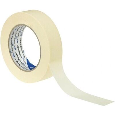 Ruban de Masquage 3M 101E - Papier, Naturel, 50m Ruban de Masquage 3M 101E - Papier, Naturel, 50m